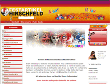 Tablet Screenshot of festartikel-hirschfeld.com